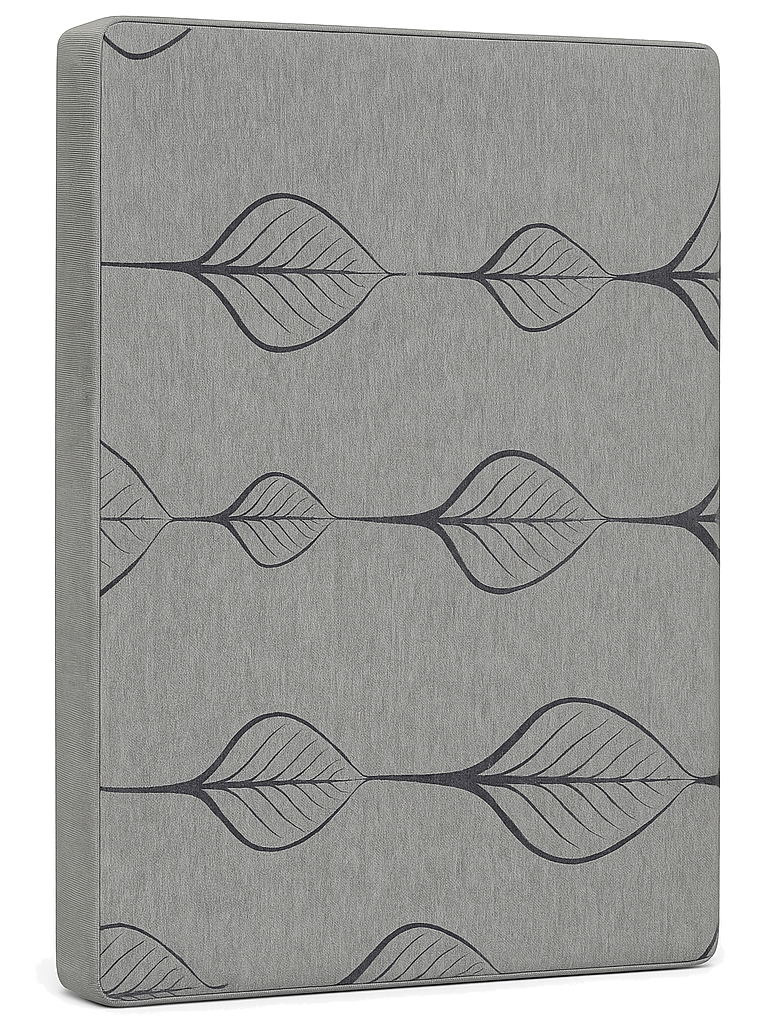 Grey - Supportive Foam Dog Bed with Washable Cover - Durable Comfort for All Breeds