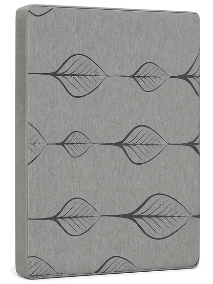 Grey - Supportive Foam Dog Bed with Washable Cover - Durable Comfort for All Breeds