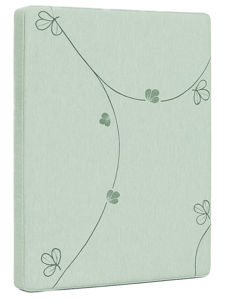 Green - Supportive Foam Dog Bed with Washable Cover - Durable Comfort for All Breeds