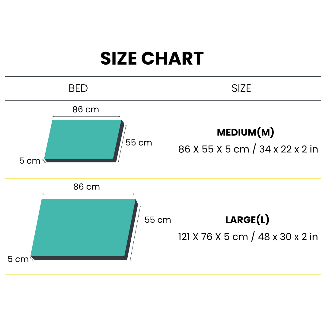 Green - Supportive Foam Dog Bed with Washable Cover - Durable Comfort for All Breeds